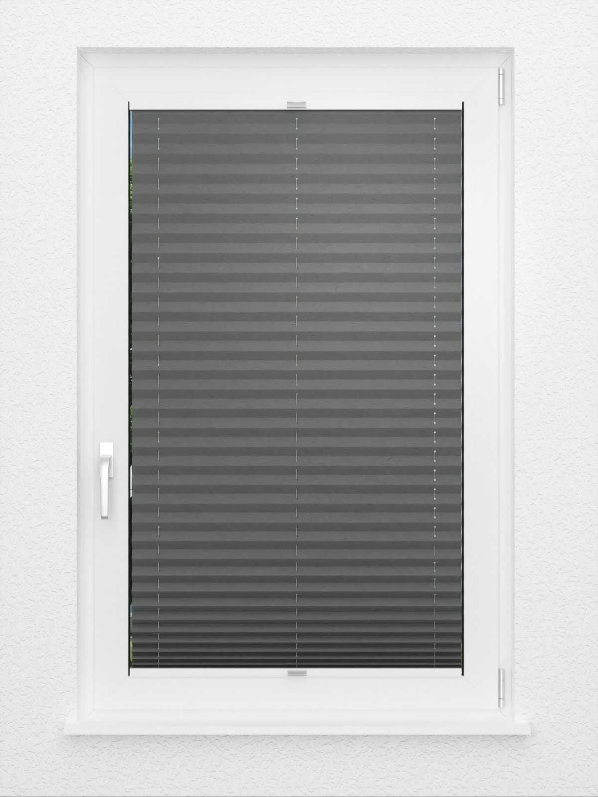 Detailansicht Plissee Crush Reflex 704vs