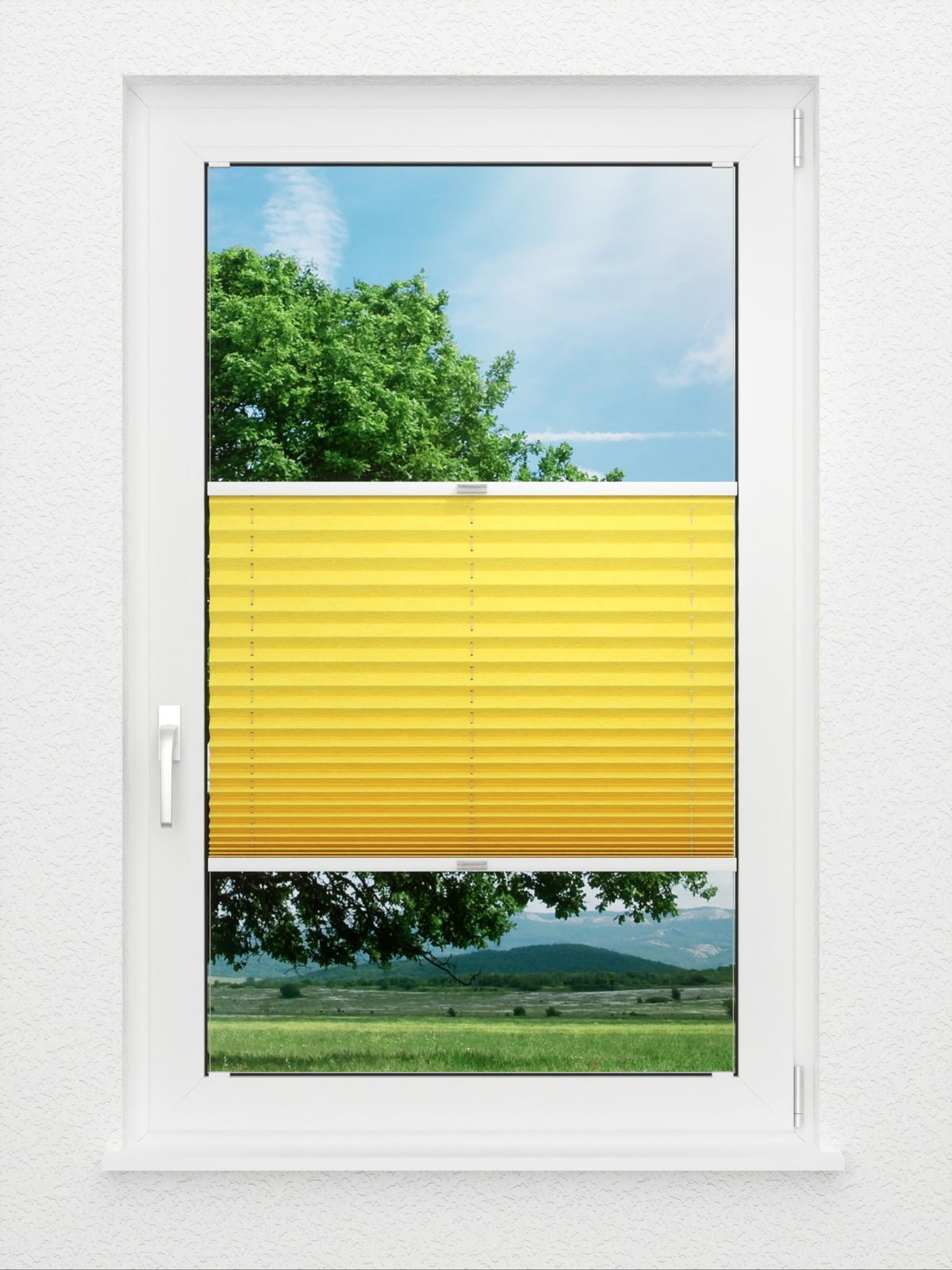 Detailansicht Plissee Crush Reflex 901vs
