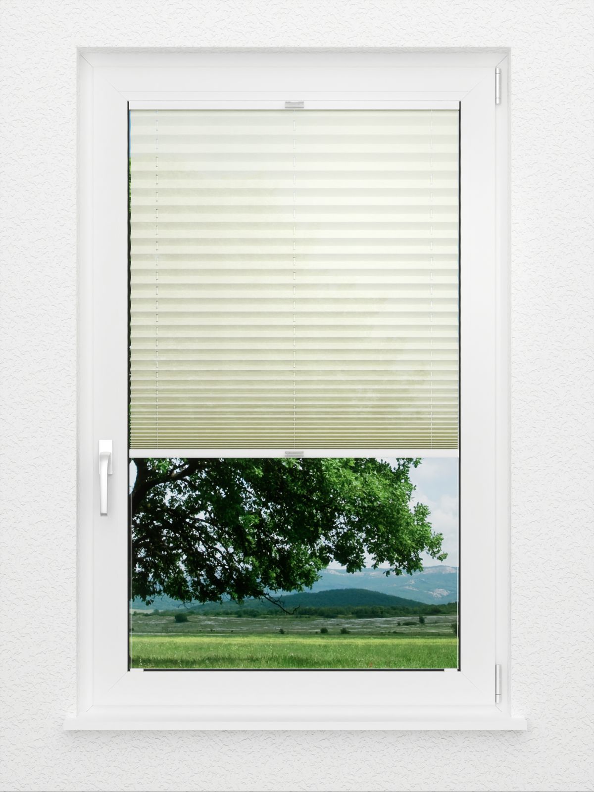 Detailansicht Plissee Open-air 002vs