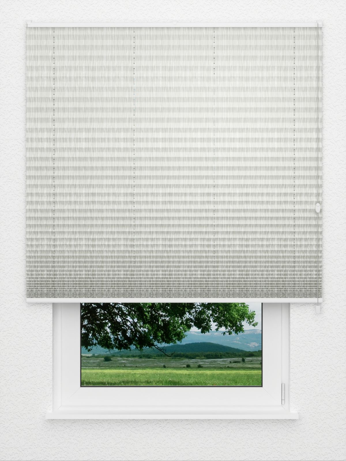 Detailansicht Plissee Cascade 1232vs