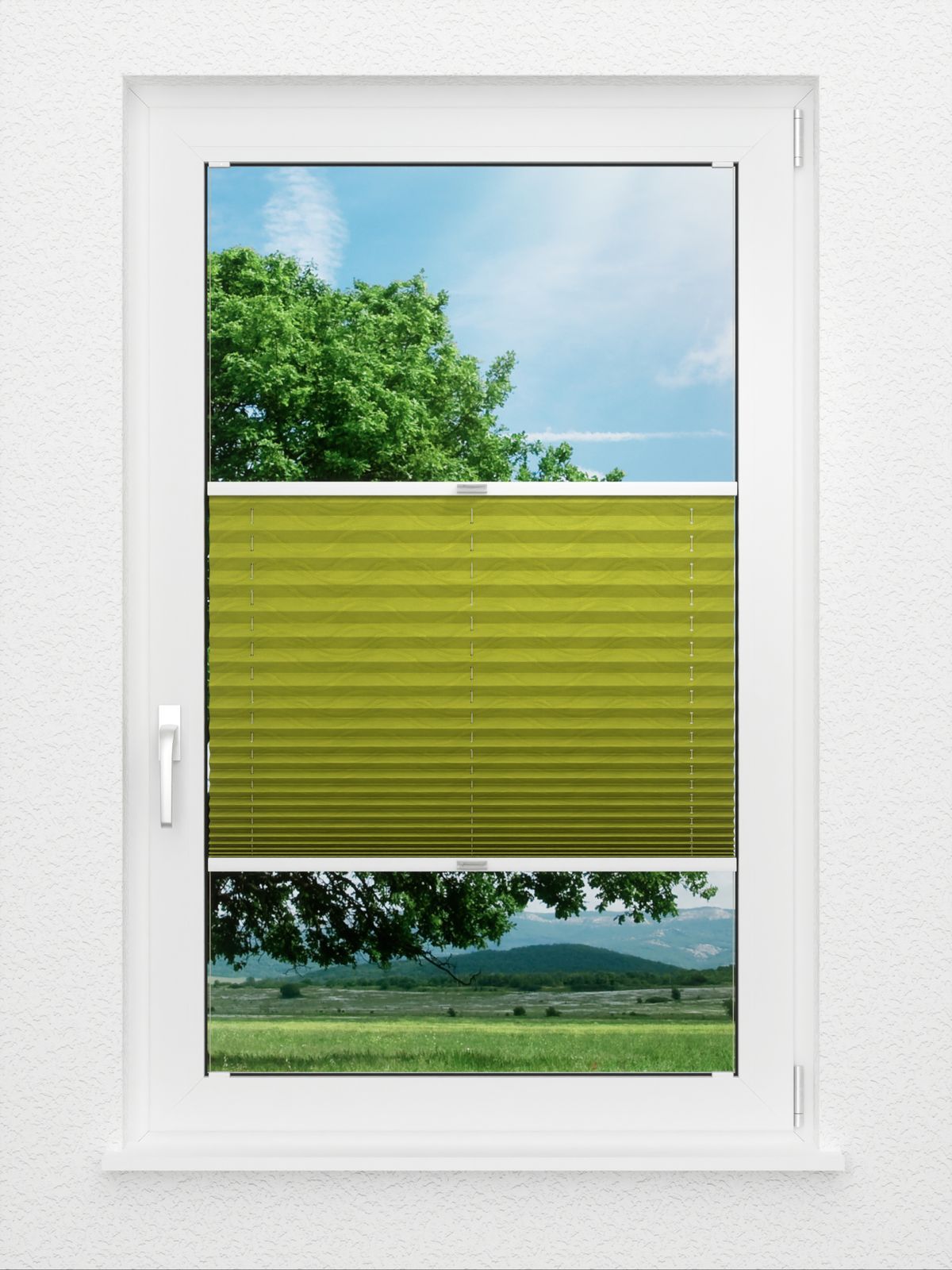 Detailansicht Plissee Waves 223vs