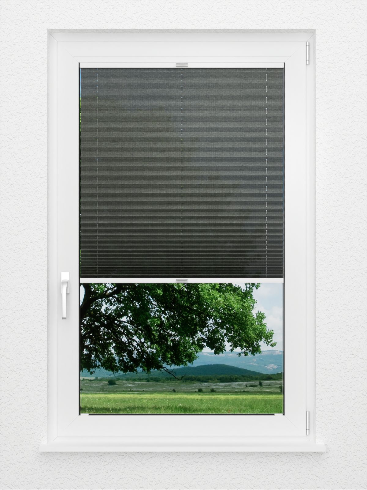 Detailansicht Plissee Terry Structure 1202vs