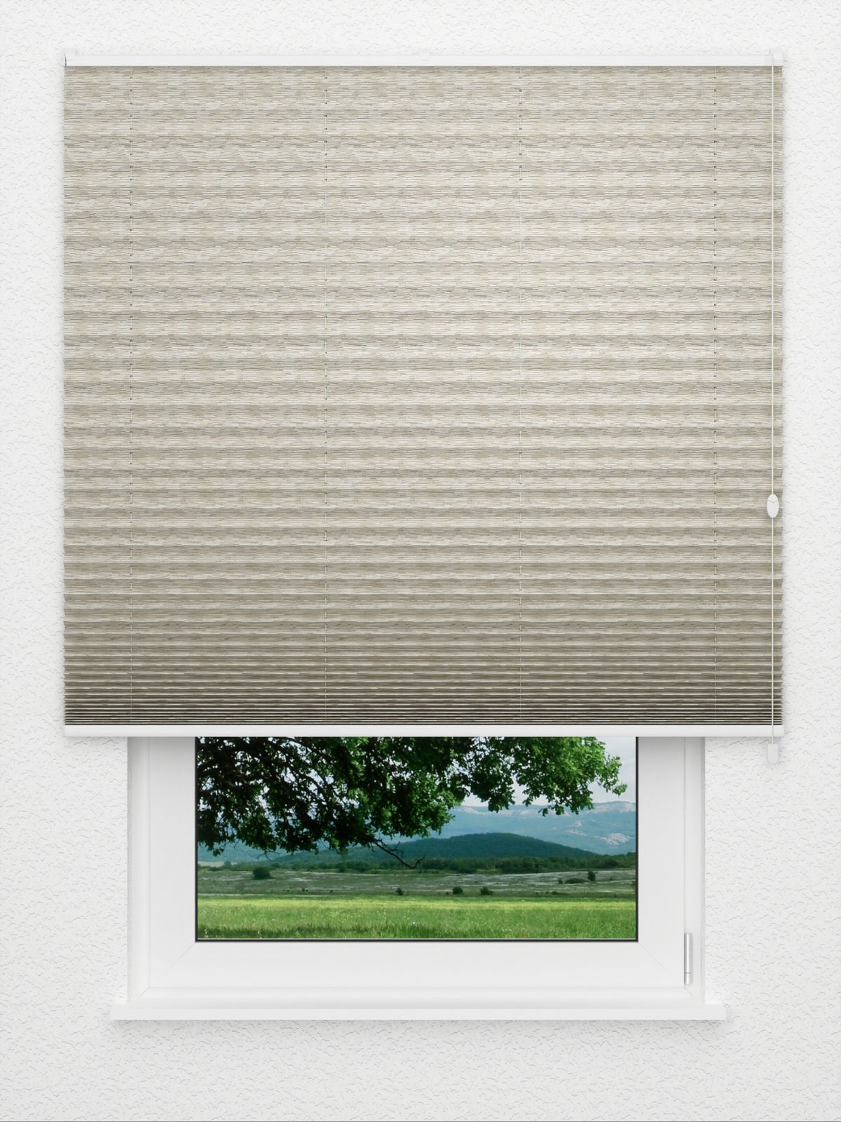 Detailansicht Plissee Twig Structure 242vs