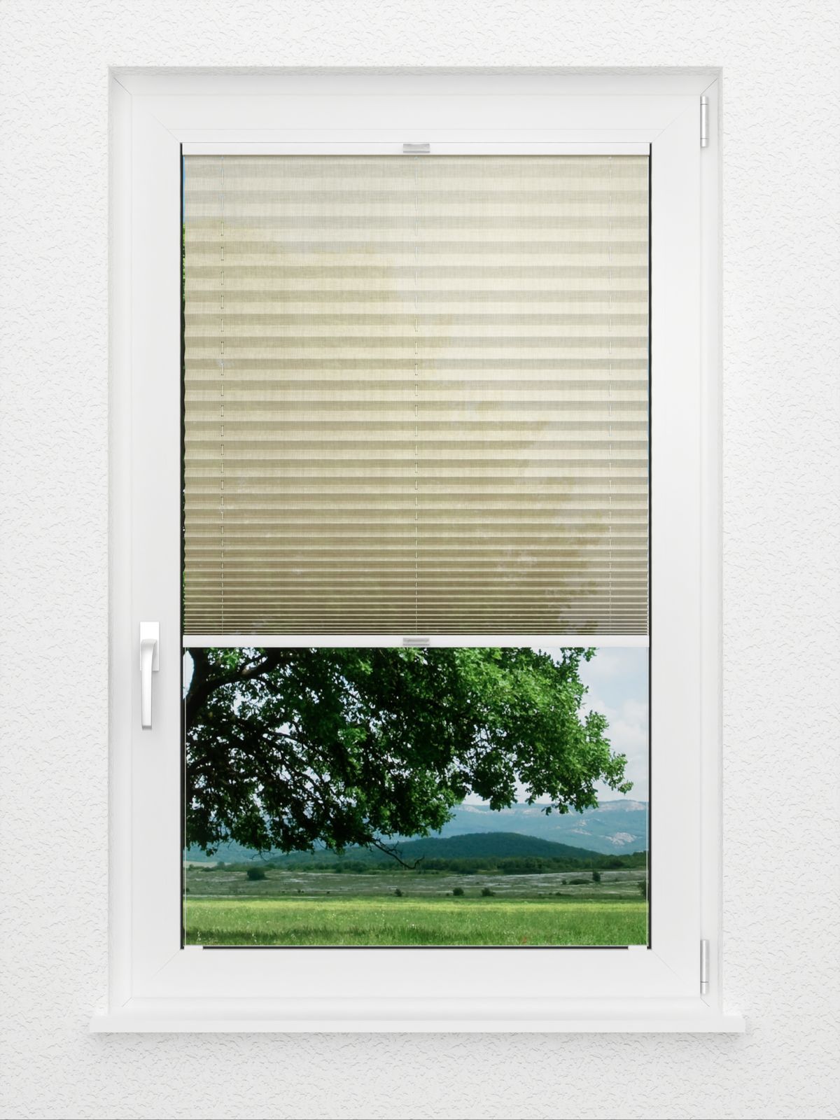 Detailansicht Plissee Linen 257vs