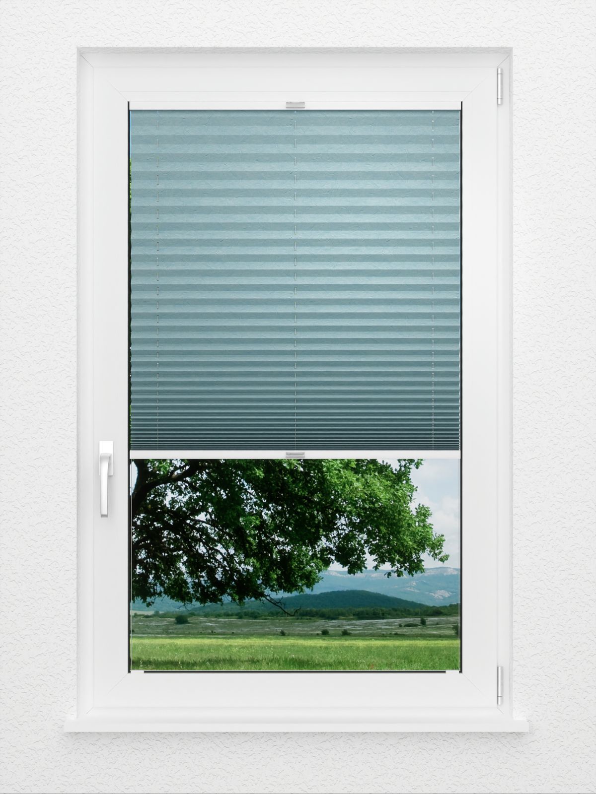 Detailansicht Plissee Crush Reflex 187vs