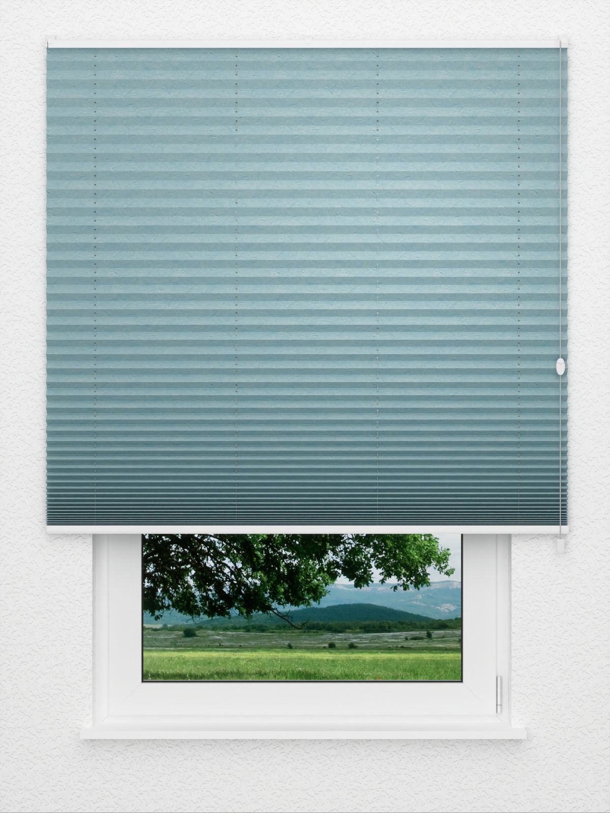 Detailansicht Plissee Crush Reflex 187vs