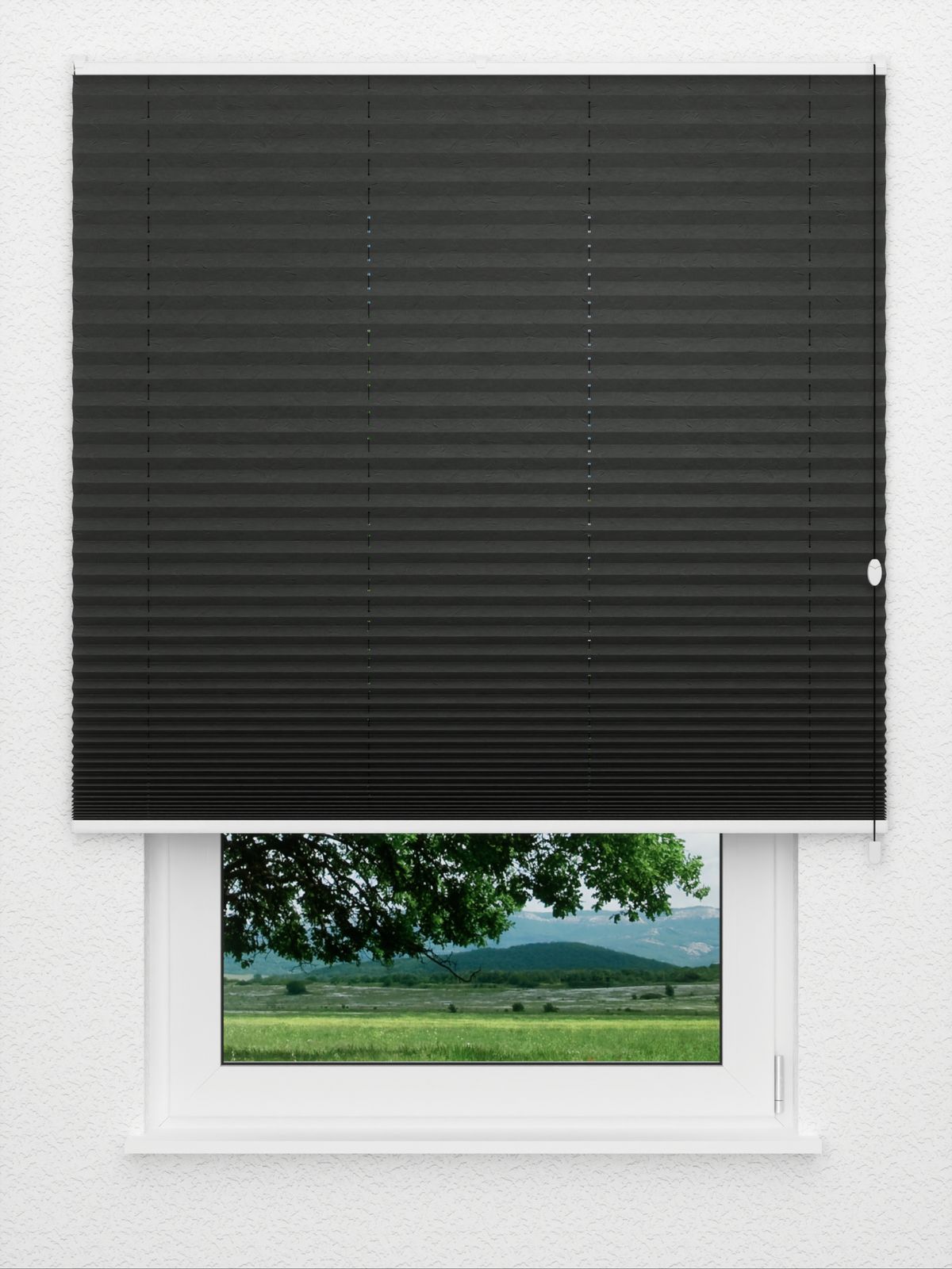 Detailansicht Plissee Crush Reflex 723vs