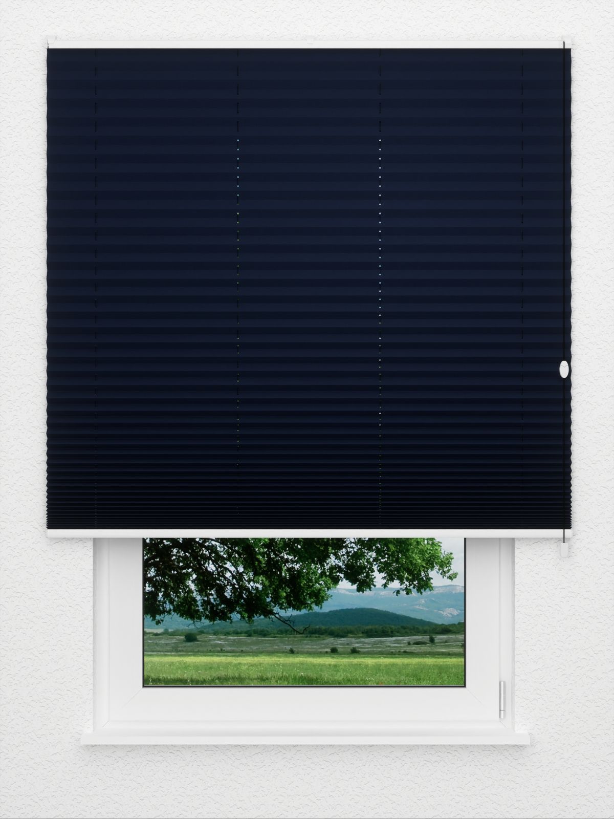 Detailansicht Plissee Krepp Dark Comfort 979vs