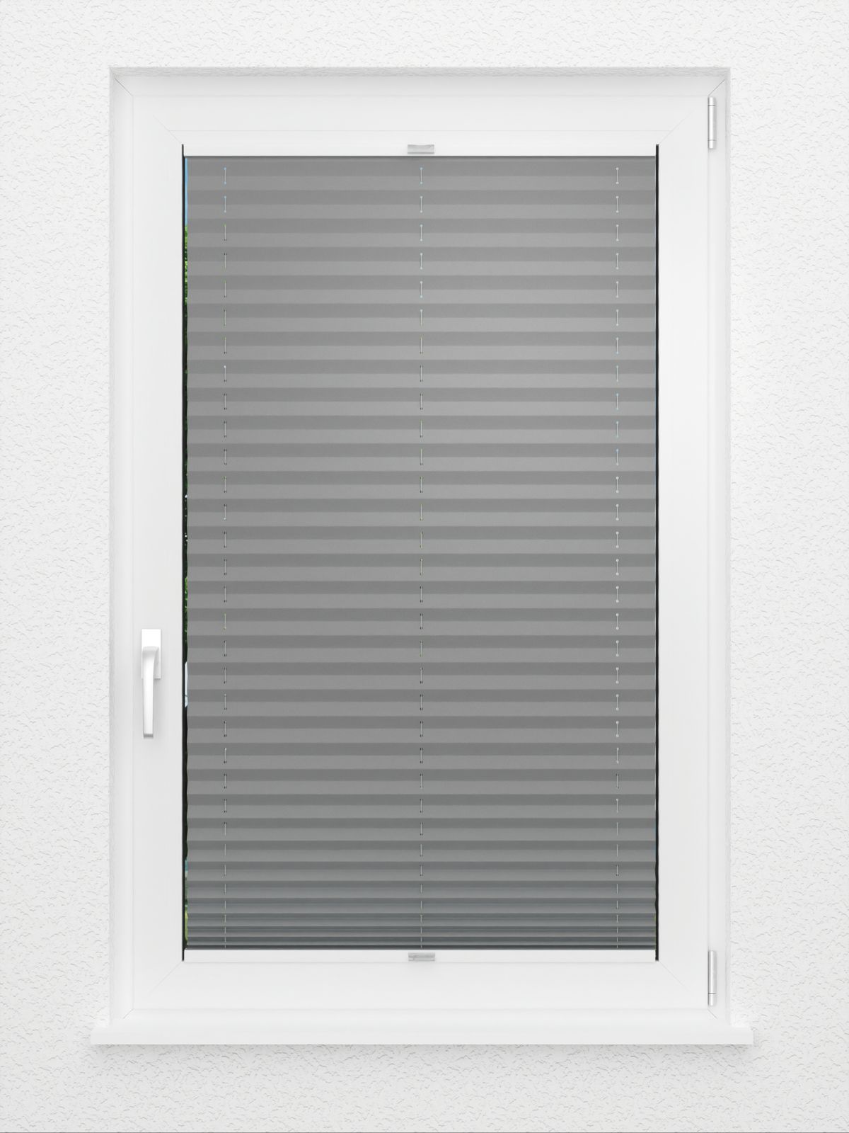 Detailansicht Plissee Krepp Dark Comfort 980vs