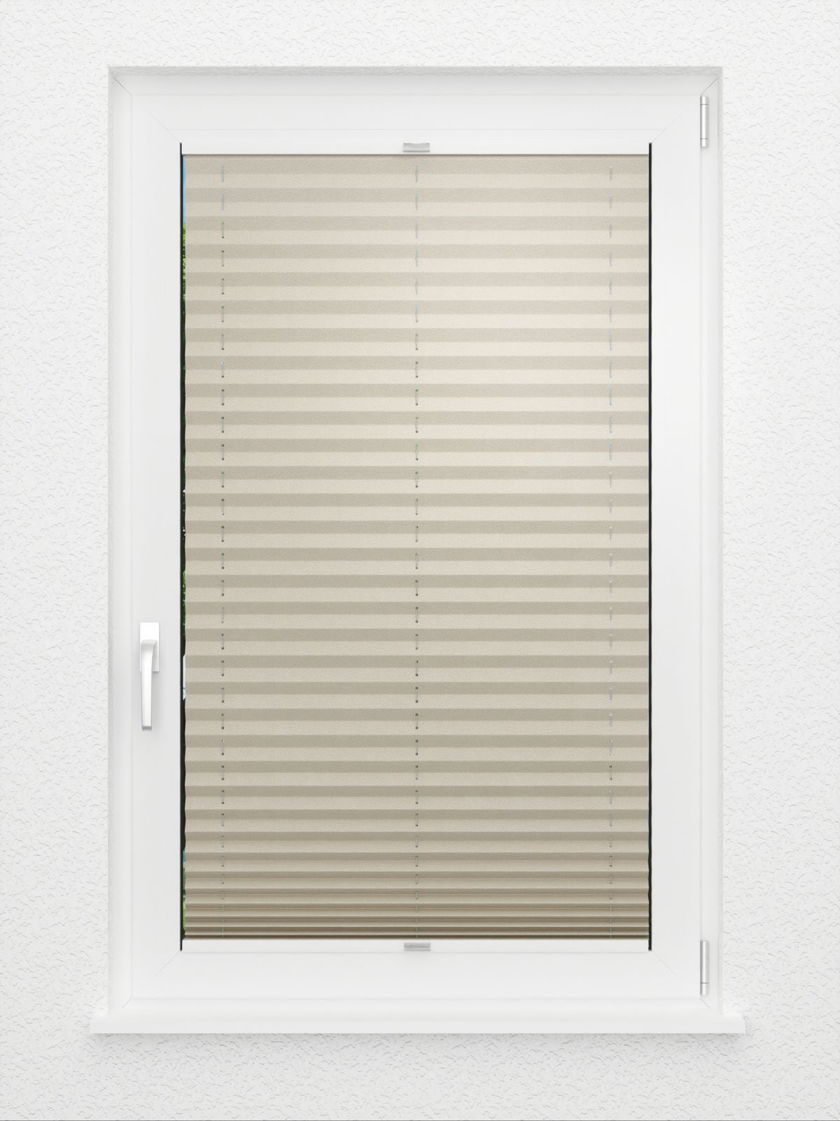 Detailansicht Plissee Color Krepp 1323vs