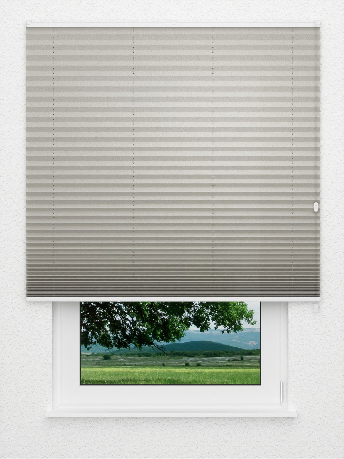 Detailansicht Plissee Color Krepp 1324vs