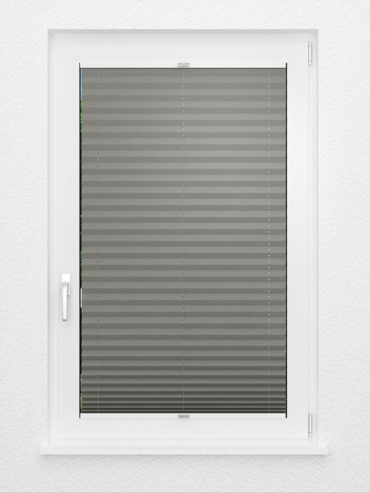 Detailansicht Plissee Color Krepp 1325vs