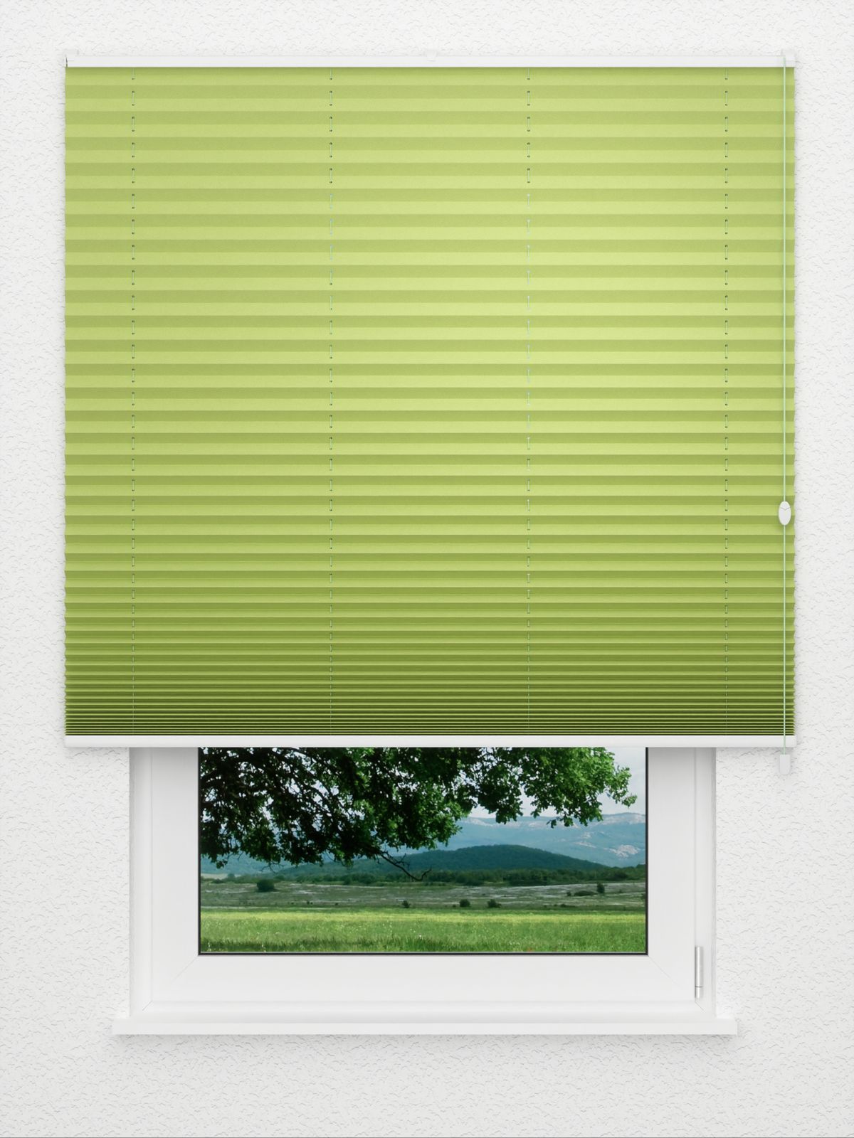 Detailansicht Plissee Color Krepp Reflex 757vs
