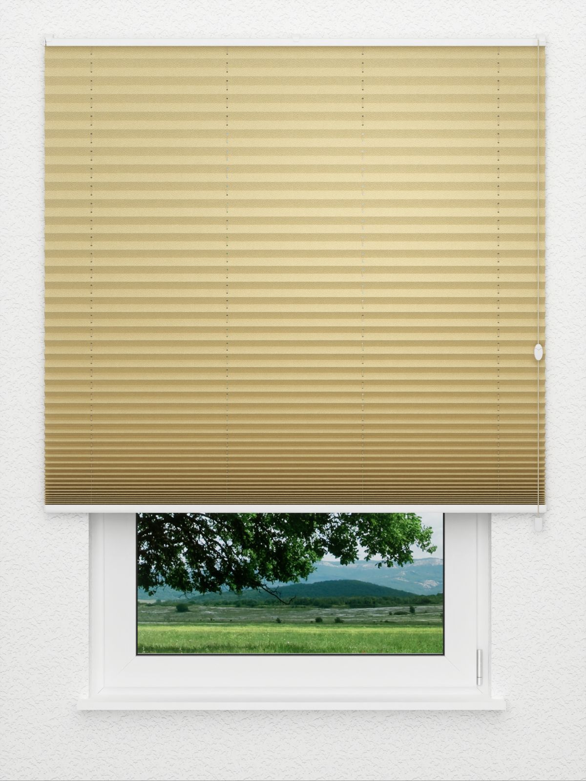 Detailansicht Plissee Color Krepp Reflex 754vs