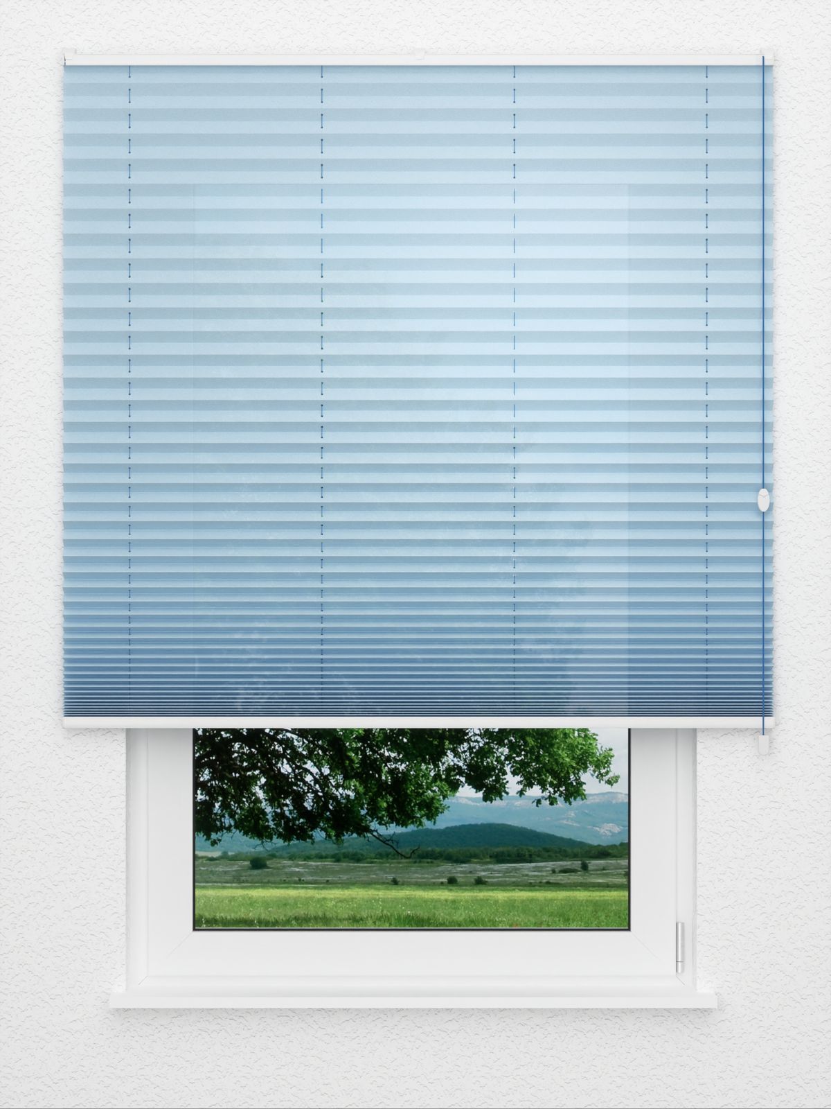 Detailansicht Plissee Color Krepp 137vs