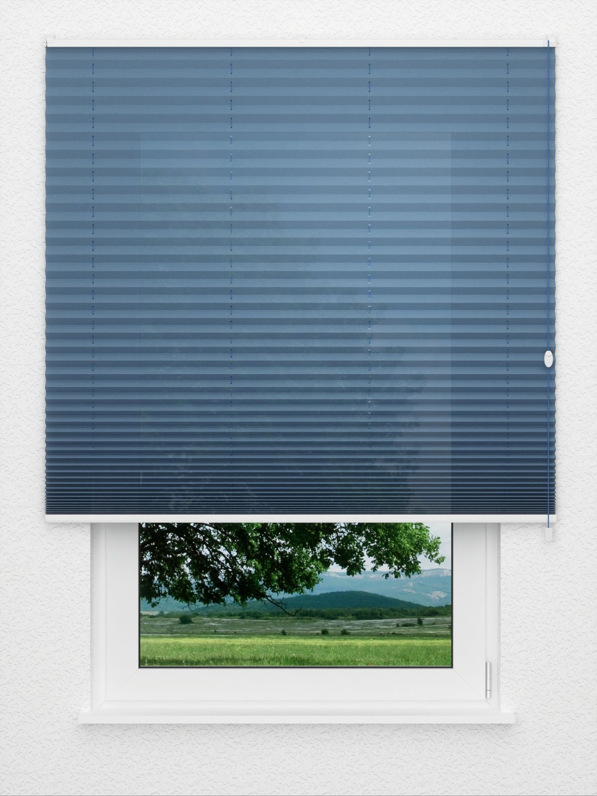 Detailansicht Plissee Color Krepp 167vs
