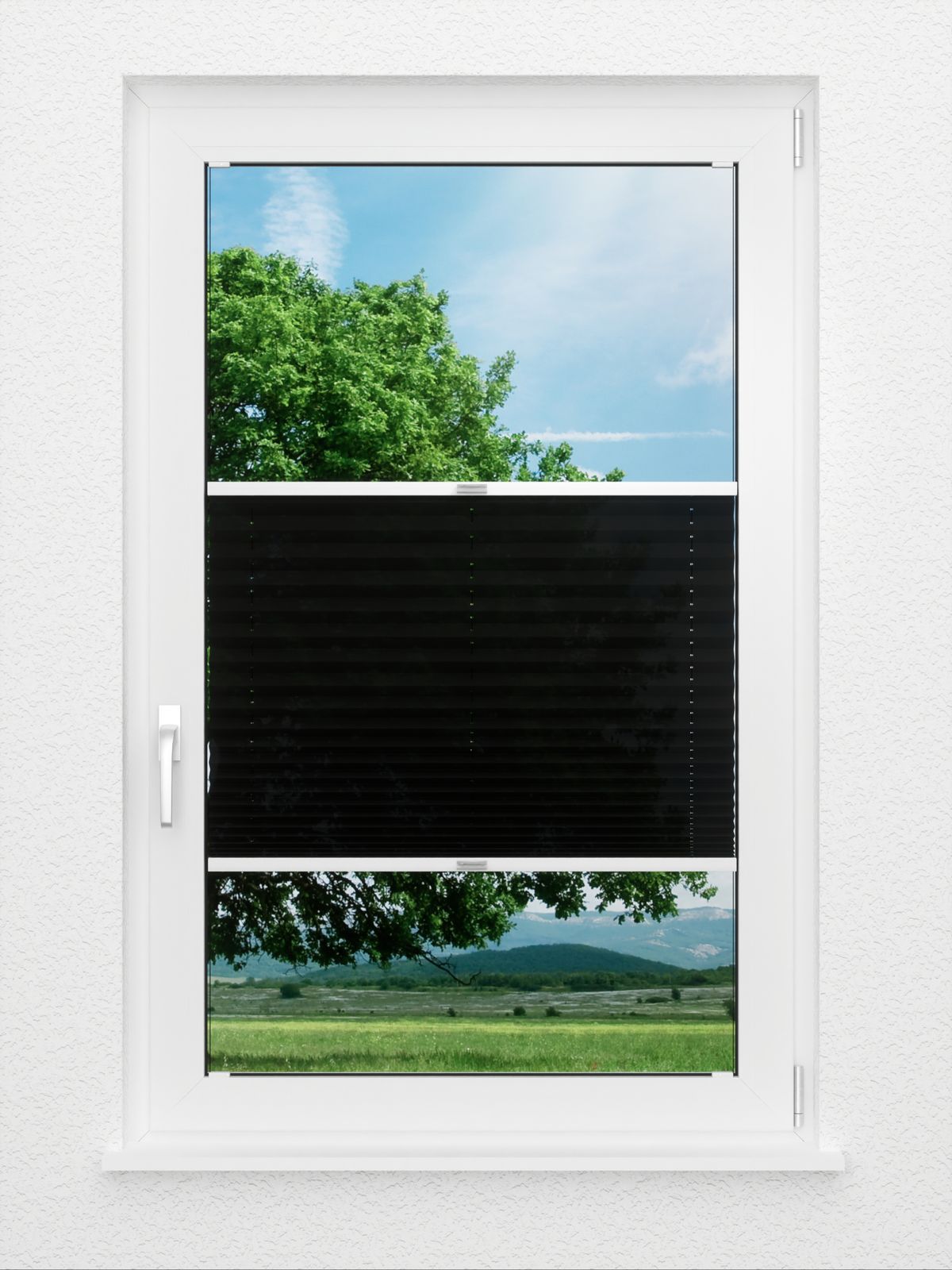 Detailansicht Plissee Color Krepp 170vs