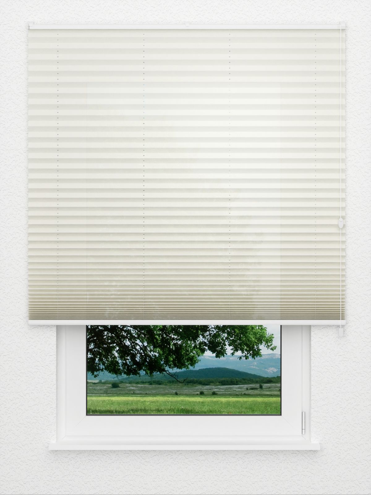 Detailansicht Plissee Color Krepp 1320vs