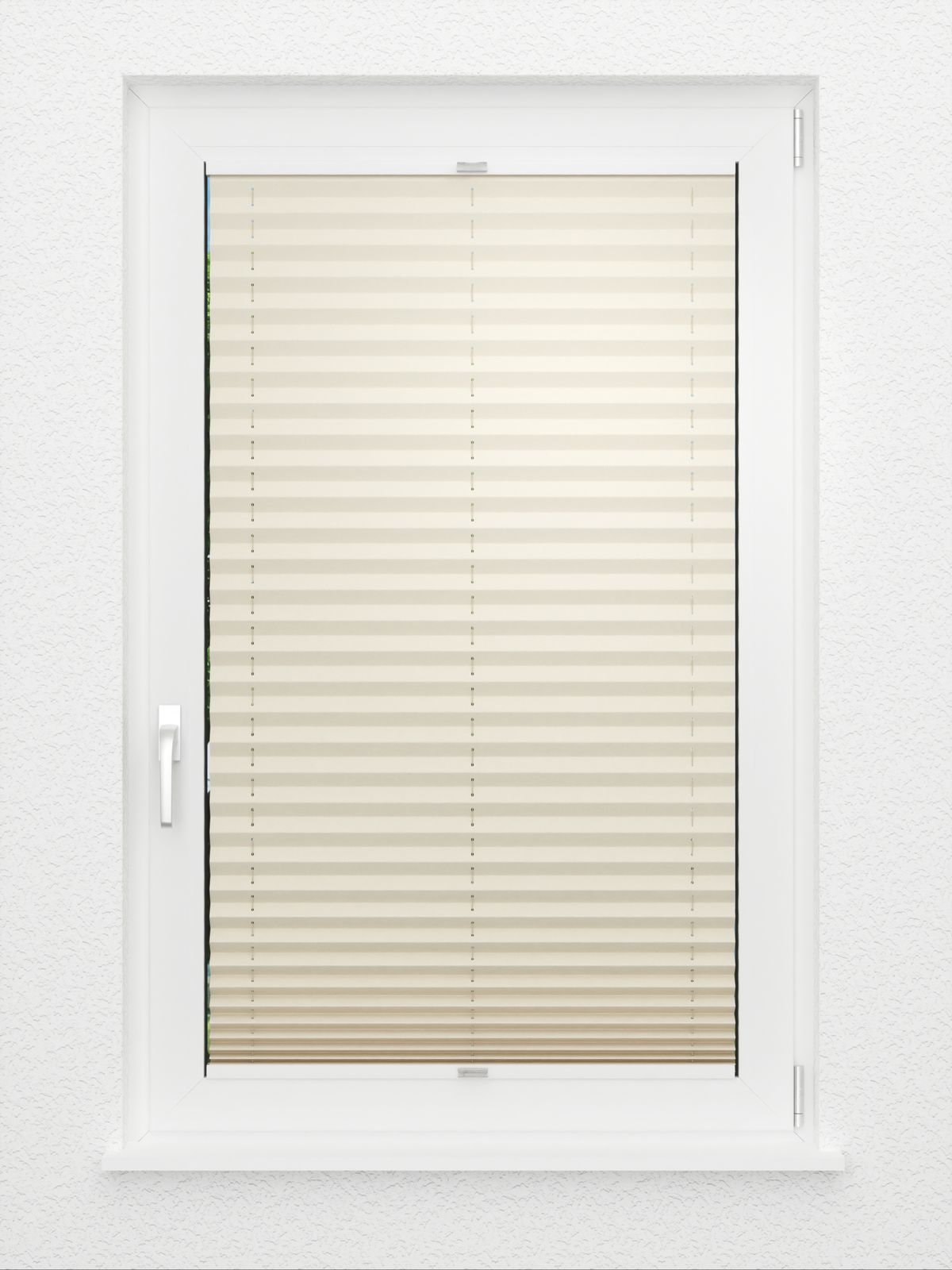 Detailansicht Plissee Color Krepp 1321vs