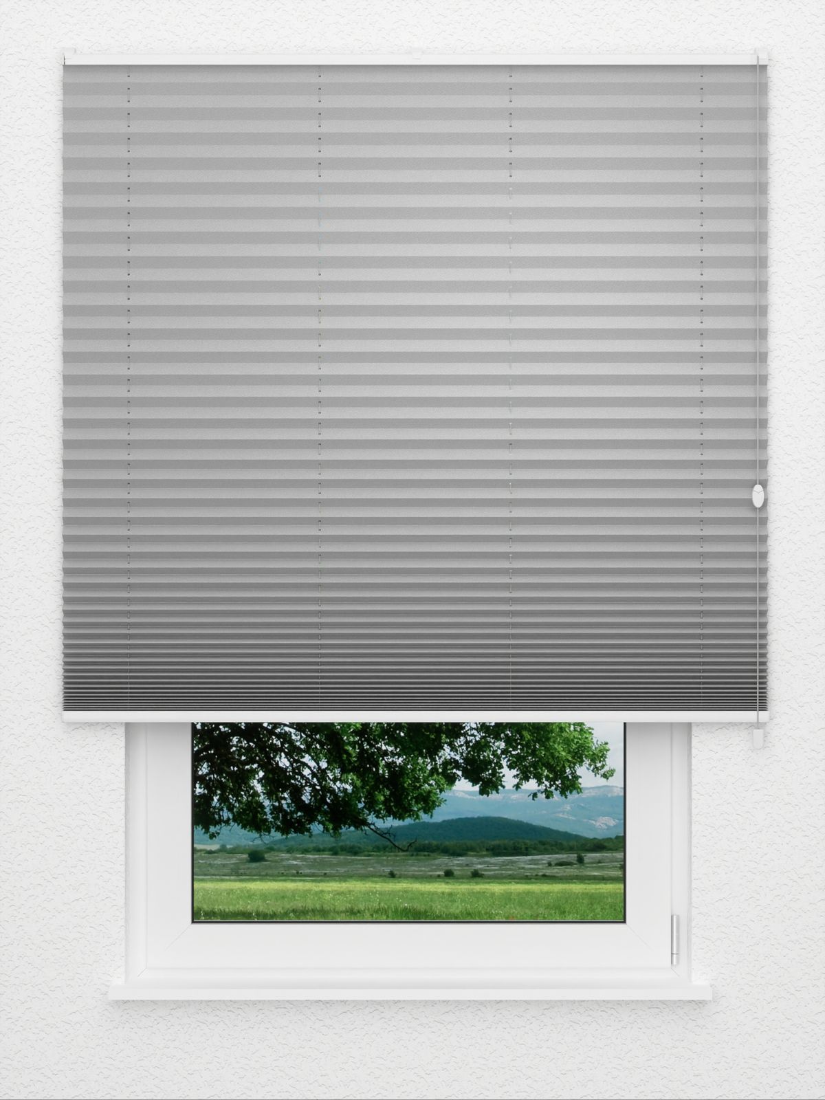 Detailansicht Plissee Krepp Dark 895vs