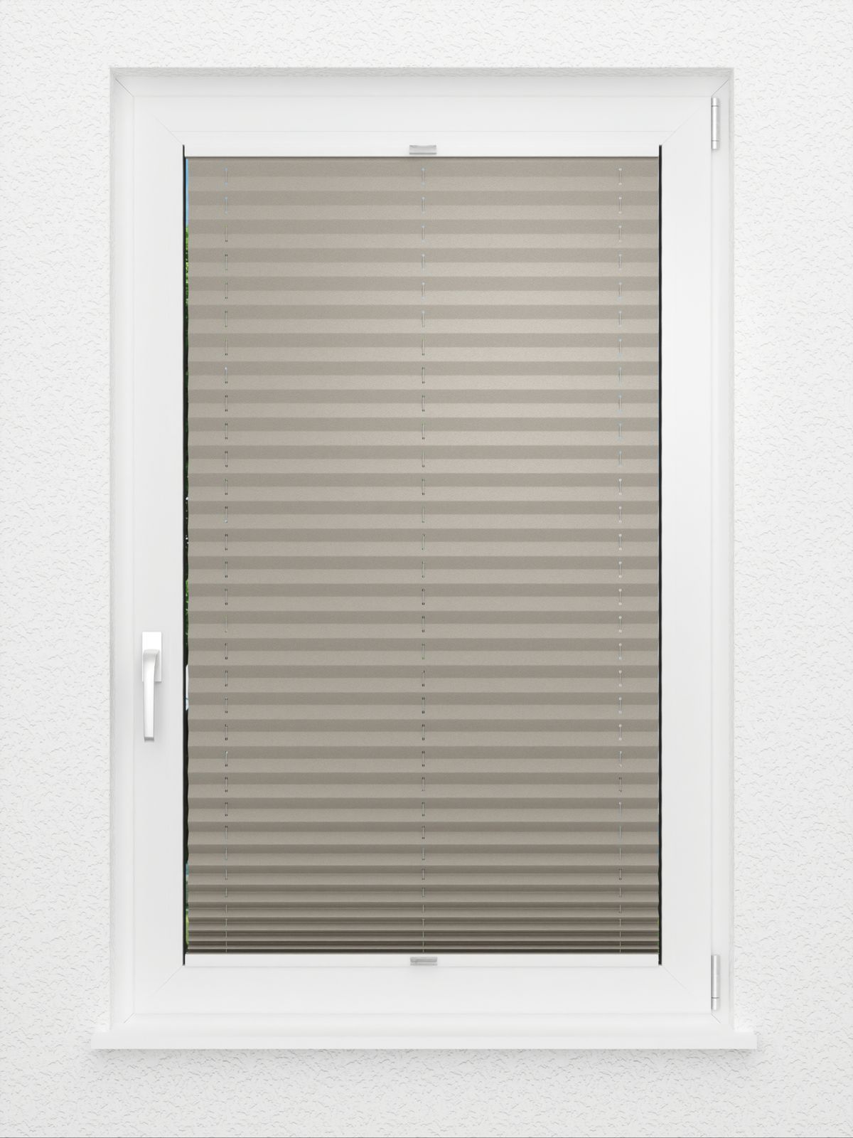 Detailansicht Plissee Krepp Dark 896vs