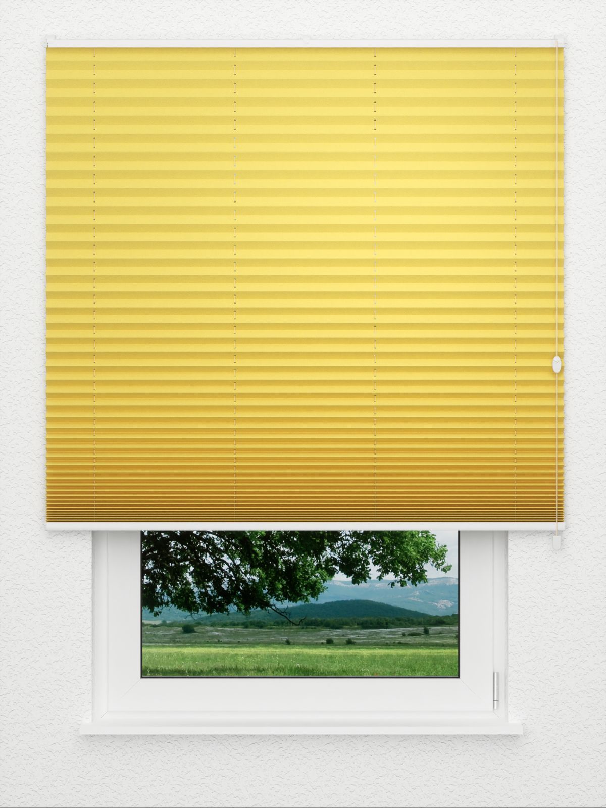 Detailansicht Plissee Krepp Dark 897vs