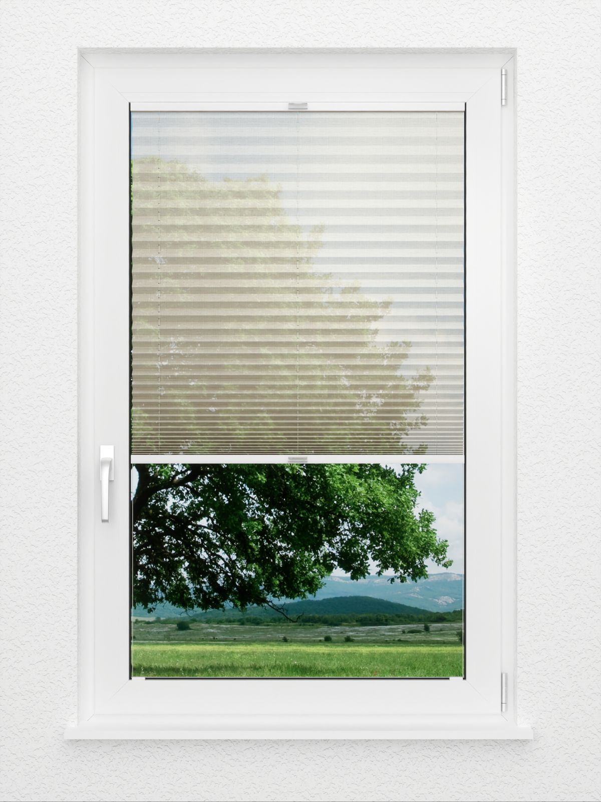 Detailansicht Plissee Linum 931vs