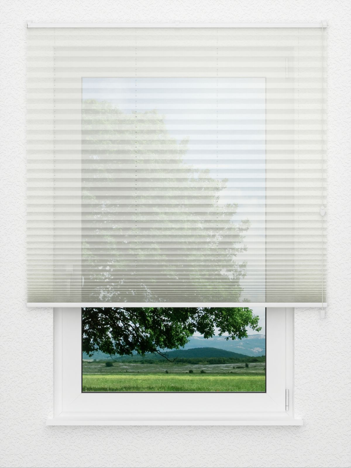 Detailansicht Plissee Linum 932vs