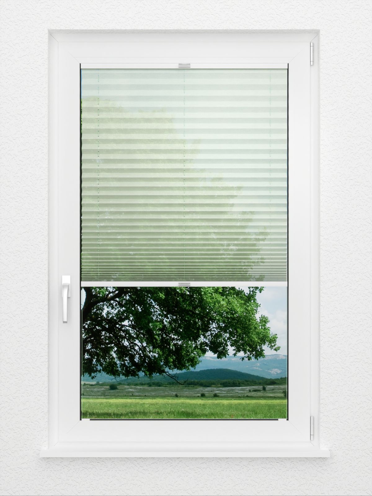 Detailansicht Plissee Lino 1242vs