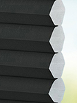 Stoff DUETTE® Elan DuoTone black 1858