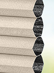 Stoff DUETTE® Unix Darkening coffee cream 4432