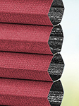 Stoff DUETTE® Unix Darkening red 5673