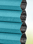 Stoff DUETTE® Unix Darkening bright aqua 2902