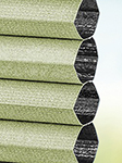 Stoff DUETTE® Unix Darkening pistachio 3636