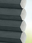Stoff DUETTE®Unix DuoTone Flame antracite 7131