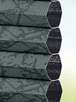 Stoff DUETTE® Montana Darkening raven 7131