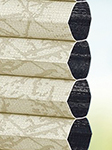 Stoff DUETTE® Montana Darkening beige 4440