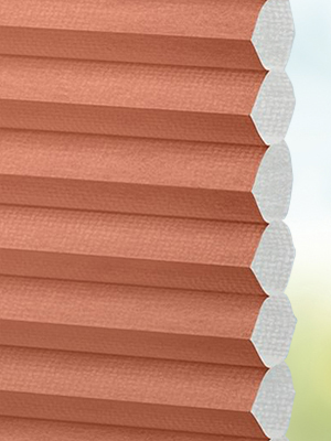 Stoff Plissee Ma&szlig;anfertigung DUETTE® Unix DuoTone pecan brown 4670