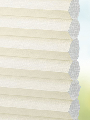 Stoff Plissee Ma&szlig;anfertigung DUETTE® Unix DuoTone bone 4434