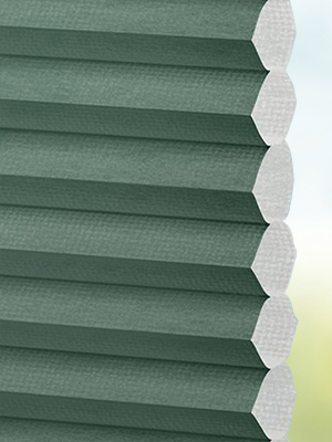 Stoff Plissee Ma&szlig;anfertigung DUETTE® Unix DuoTone silverpine 3642