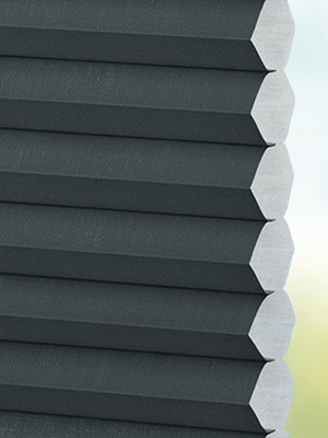 Stoff Plissee Ma&szlig;anfertigung DUETTE® Elan DuoTone raven 7131