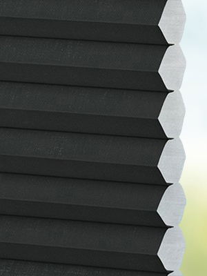 Stoff Plissee Ma&szlig;anfertigung DUETTE® Elan DuoTone black 1858