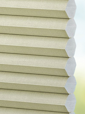 Stoff Plissee Ma&szlig;anfertigung DUETTE® Elan DuoTone oyster 4440