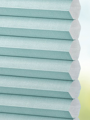 Stoff Plissee Ma&szlig;anfertigung DUETTE® Elan DuoTone ether 2630