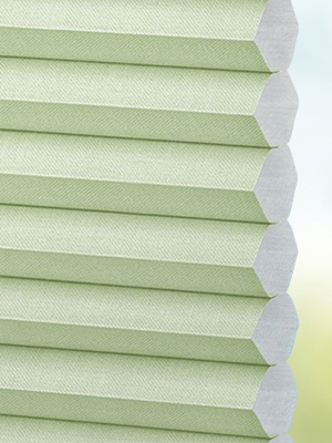 Stoff Plissee Ma&szlig;anfertigung DUETTE® Elan DuoTone fog green 3623