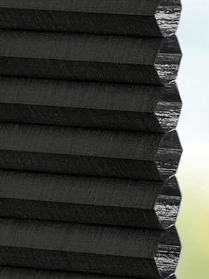 Stoff Plissee Ma&szlig;anfertigung DUETTE® Elan Darkening black 1858