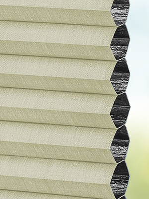 Stoff Plissee Ma&szlig;anfertigung DUETTE® Elan Darkening oyster 4440