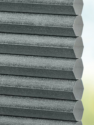 Stoff Plissee Ma&szlig;anfertigung DUETTE® Pearl Topar basalt 1838