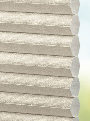 Stoff Plissee Ma&szlig;anfertigung DUETTE® Pearl Topar pearly grey 0631