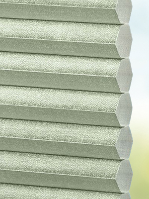 Stoff Plissee Ma&szlig;anfertigung DUETTE® Pearl Topar jade 3641